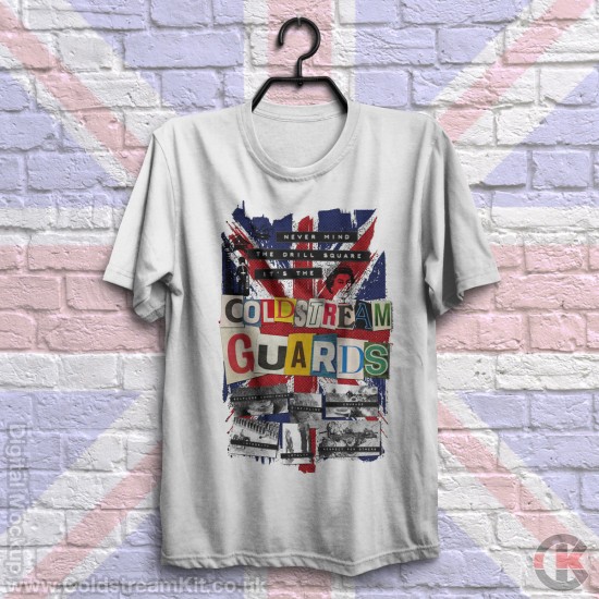 Sex Pistols 'Parody' Iconic British Design, Coldstream Guards T-Shirt