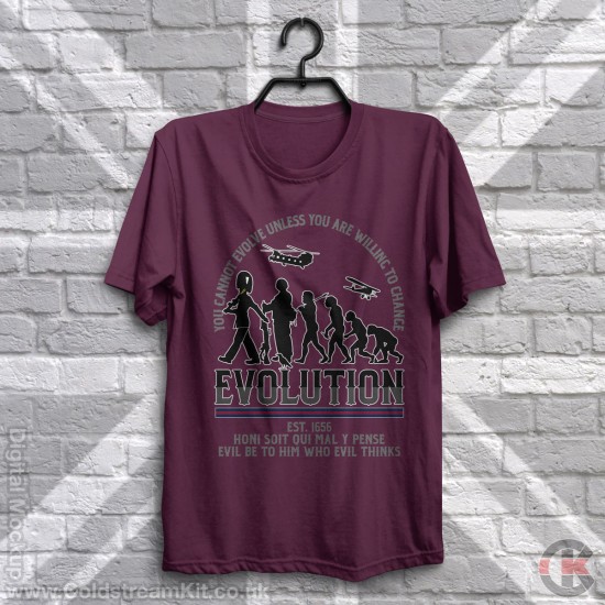 Evolution of a Guardsman, Grenadier Guards T-Shirt