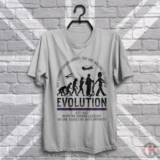 Evolution of a Guardsman, Scots Guards T-Shirt
