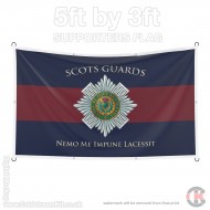 Scots Guards, 5ft by 3ft Supporters Flag (Military Insignia) Scots Guards, 5ft by 3ft Supporters Flag (Military Insignia)