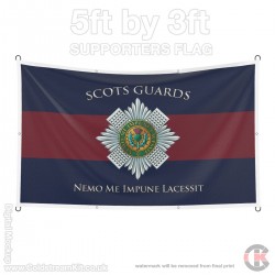 Scots Guards, 5ft by 3ft Supporters Flag (Military Insignia) Scots Guards, 5ft by 3ft Supporters Flag (Military Insignia)