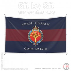 Welsh Guards, 5ft by 3ft Supporters Flag (Military Insignia) Welsh Guards, 5ft by 3ft Supporters Flag (Military Insignia)