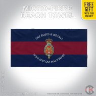 The Blues and Royals, Blue Red Blue Towel 160cm by 80cm Microfibre Towel with FREE GIFT! The Blues and Royals, Blue Red Blue Towel 160cm by 80cm Microfibre Towel with FREE GIFT!