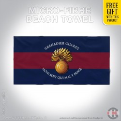 Grenadier Guards (Grenade), Blue Red Blue Towel 160cm by 80cm Microfibre Towel with FREE GIFT! Grenadier Guards (Grenade), Blue Red Blue Towel 160cm by 80cm Microfibre Towel with FREE GIFT!