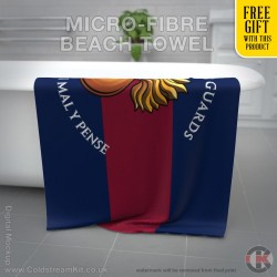 Grenadier Guards (Grenade), Blue Red Blue Towel 160cm by 80cm Microfibre Towel with FREE GIFT! Grenadier Guards (Grenade), Blue Red Blue Towel 160cm by 80cm Microfibre Towel with FREE GIFT!
