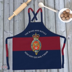 The Blues and Royals, Full Colour Print, Blue Red Blue Apron (Adult size) The Blues and Royals, Full Colour Print, Blue Red Blue Apron (Adult size)