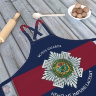 Scots Guards, Full Colour Print, Blue Red Blue Apron (Adult size) Scots Guards, Full Colour Print, Blue Red Blue Apron (Adult size)