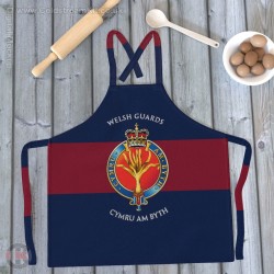 Welsh Guards, Full Colour Print, Blue Red Blue Apron (Adult size) Welsh Guards, Full Colour Print, Blue Red Blue Apron (Adult size)