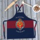 Welsh Guards, Full Colour Print, Blue Red Blue Apron (Adult size)