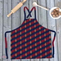 The Blues and Royals, Lined Full Colour Print, Blue Red Blue Apron (Adult size) The Blues and Royals, Lined Full Colour Print, Blue Red Blue Apron (Adult size)