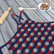 Coldstream Guards, Lined Full Colour Print, Blue Red Blue Apron (Adult size) Coldstream Guards, Lined Full Colour Print, Blue Red Blue Apron (Adult size)