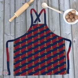 The Life Guards, Lined Full Colour Print, Blue Red Blue Apron (Adult size) The Life Guards, Lined Full Colour Print, Blue Red Blue Apron (Adult size)
