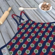 Scots Guards, Lined Full Colour Print, Blue Red Blue Apron (Adult size) Scots Guards, Lined Full Colour Print, Blue Red Blue Apron (Adult size)