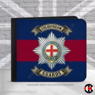 Coldstream Guards, Blue Red Blue,  2 Fold Faux Leather Wallet Coldstream Guards, Blue Red Blue,  2 Fold Faux Leather Wallet