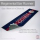 Coldstream Guards Blue Red Blue Bar Runner (Large) 88cm by 25cm