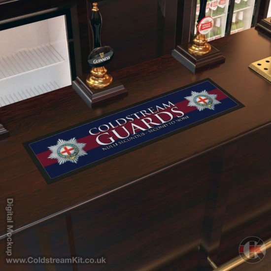 Coldstream Guards Blue Red Blue Bar Runner (Large) 88cm by 25cm