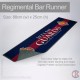Welsh Guards Blue Red Blue Bar Runner (Large) 88cm by 25cm