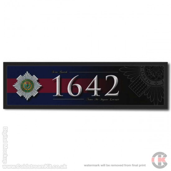Scots Guards 1642 Blue Red Blue Bar Runner (Large) 88cm by 25cm