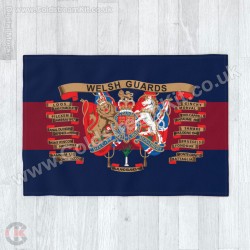 Welsh Guards Battle Honours Blanket, Full Colour Emblazon Print, Microfleece 175cm by 120cm Welsh Guards Battle Honours Blanket, Full Colour Emblazon Print, Microfleece 175cm by 120cm