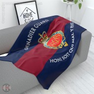 Grenadier Guards Large Blanket (Cypher), Full Colour Print, Blue Red Blue Microfleece 175cm by 120cm Grenadier Guards Large Blanket (Cypher), Full Colour Print, Blue Red Blue Microfleece 175cm by 120cm