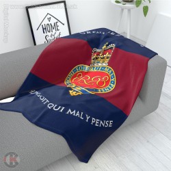 Grenadier Guards Large Blanket (Cypher), Full Colour Print, Blue Red Blue Microfleece 175cm by 120cm Grenadier Guards Large Blanket (Cypher), Full Colour Print, Blue Red Blue Microfleece 175cm by 120cm