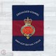 Grenadier Guards Large Blanket (Cypher), Full Colour Print, Blue Red Blue Microfleece 175cm by 120cm