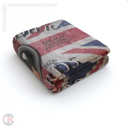 Grenadier Guards Retro/Vintage Union Jack Large Blanket, Microfleece 175cm by 120cm Blanket Grenadier Guards Retro/Vintage Union Jack Large Blanket, Microfleece 175cm by 120cm Blanket