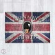 Grenadier Guards Retro/Vintage Union Jack Large Blanket, Microfleece 175cm by 120cm Blanket