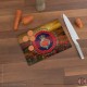 Grenadier Guards (Cypher) 'Lest We Forget' Glass Chopping Board (3 sizes), Poppies Design
