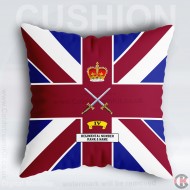 No 4 Company Bunting Cushion 40cm by 40cm, SP Coy 1st Bn Coldstream Guards No 4 Company Bunting Cushion 40cm by 40cm, SP Coy 1st Bn Coldstream Guards