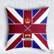 No 4 Company Bunting Cushion 40cm by 40cm, SP Coy 1st Bn Coldstream Guards