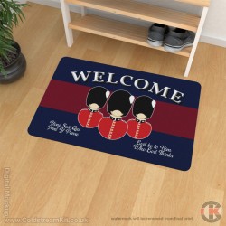 Grenadier Guards Welcome Floor Mat (Bust Design) Grenadier Guards Welcome Floor Mat (Bust Design)
