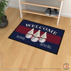 Life Guards Welcome Floor Mat (Bust Design) Life Guards Welcome Floor Mat (Bust Design)