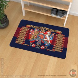 Coldstream Guards Battle Honours Floor Mat ( Guards Emblazon) Coldstream Guards Battle Honours Floor Mat ( Guards Emblazon)