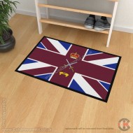 SP Company, 1st Bn Coldstream Guards, Company Bunting Floor Mat/Door Mat SP Company, 1st Bn Coldstream Guards, Company Bunting Floor Mat/Door Mat