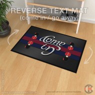 Coldstream Guards Reverse Text Floor/Door Mat (Come In / Go Away) Coldstream Guards Reverse Text Floor/Door Mat (Come In / Go Away)