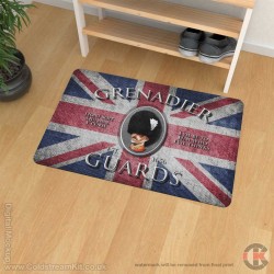 Grenadier Guards Retro/Vintage Union Jack Door Mat / Floor Mat (various sizes) Grenadier Guards Retro/Vintage Union Jack Door Mat / Floor Mat (various sizes)