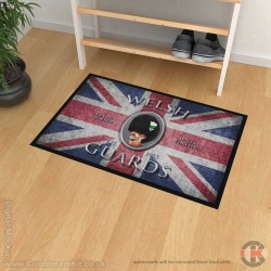 Welsh Guards Retro/Vintage Union Jack Door Mat / Floor Mat (various sizes) Welsh Guards Retro/Vintage Union Jack Door Mat / Floor Mat (various sizes)