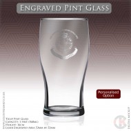 Welsh Guards (Queen's Crown) Engraved Pint Glass (Personalised Option) Welsh Guards (Queen's Crown) Engraved Pint Glass (Personalised Option)
