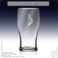 Grenadier Guards Engraved Pint Glass (FREE Shot Glass offer) Grenadier Guards Engraved Pint Glass (FREE Shot Glass offer)