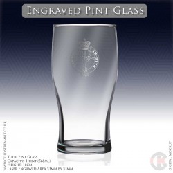 Welsh Guards Engraved Pint Glass (FREE Shot Glass offer) Welsh Guards Engraved Pint Glass (FREE Shot Glass offer)