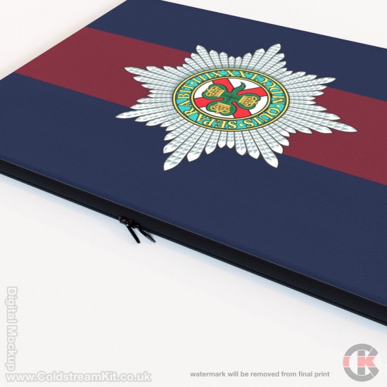 Irish Guards Blue Red Blue Laptop/Tablet Sleeve (4 sizes available)