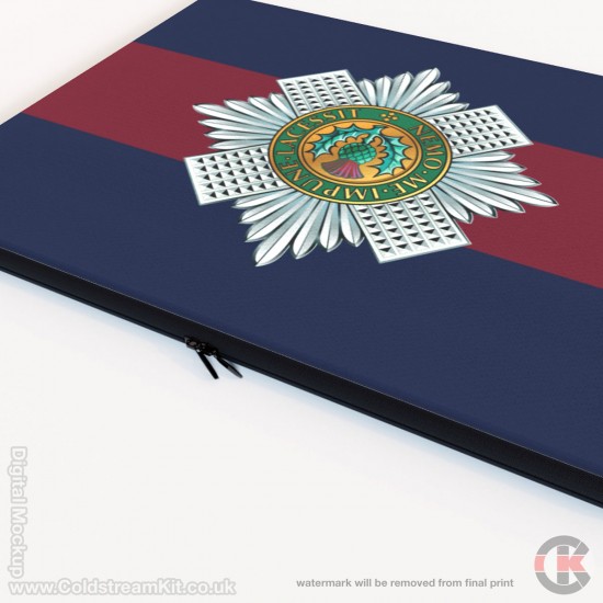 Scots Guards Blue Red Blue Laptop/Tablet Sleeve (4 sizes available)