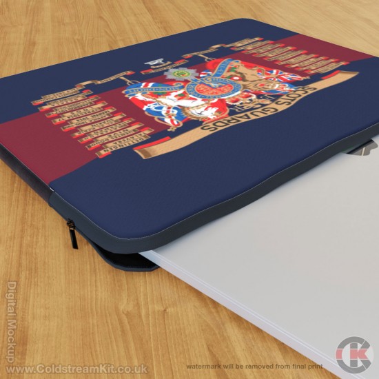 Scots Guards Emblazon (Battle Honours) Laptop/Tablet Sleeve (4 sizes available)