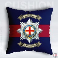 Coldstream Guards, Blue Red Blue Cushion 40cm by 40cm, Coldstream Guards Coldstream Guards, Blue Red Blue Cushion 40cm by 40cm, Coldstream Guards