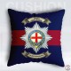 Coldstream Guards, Blue Red Blue Cushion 40cm by 40cm, Coldstream Guards