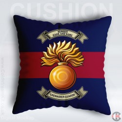 Grenadier Guards, Blue Red Blue Cushion 40cm by 40cm, Grenadier Guards (Grenade) Grenadier Guards, Blue Red Blue Cushion 40cm by 40cm, Grenadier Guards (Grenade)