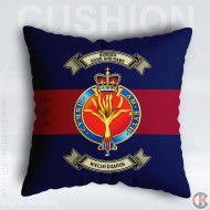 Welsh Guards, Blue Red Blue Cushion 40cm by 40cm, Welsh Guards Welsh Guards, Blue Red Blue Cushion 40cm by 40cm, Welsh Guards