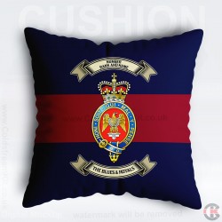 The Blues and Royals, Blue Red Blue Cushion 40cm by 40cm The Blues and Royals, Blue Red Blue Cushion 40cm by 40cm