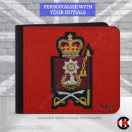 Warrant Officer Coldstream Guards, 2 Fold Faux Leather Wallet - FREE Initials printed Warrant Officer Coldstream Guards, 2 Fold Faux Leather Wallet - FREE Initials printed